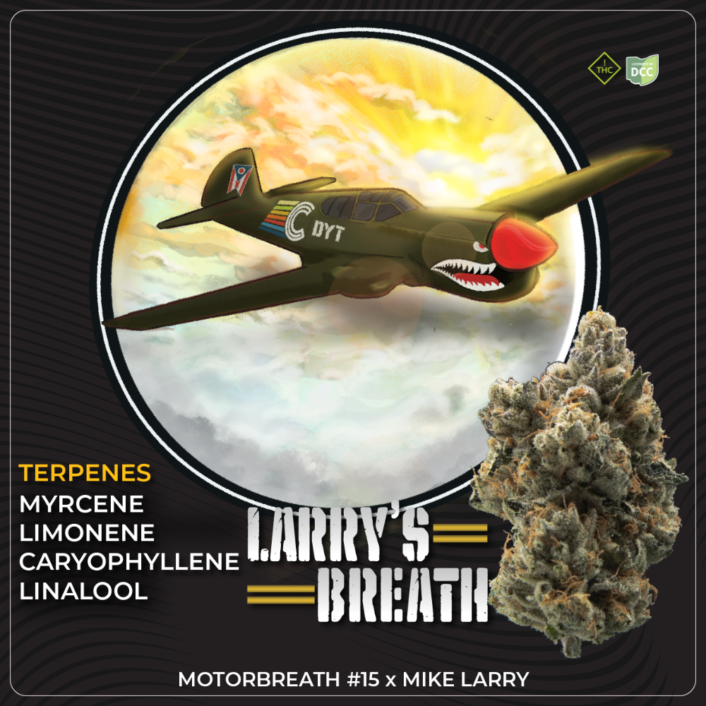 Larry's Breath #7 Strain | Indica Cannabis Flower | CERTIFIED
